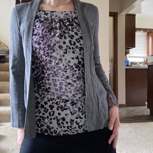 Long sleeve layered top